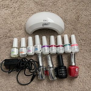 Gelish Mini kit with gel polish